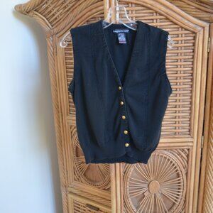 woman's used sweater vest